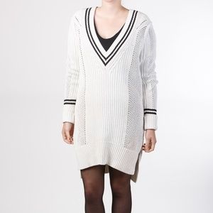 Banana Republic Open Knit Tennis Sweater Dress